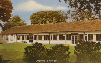 Postcard image of Morris Grange respite care home